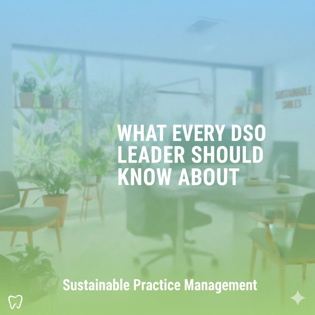Featured image for “What Every DSO Leader Should Know About Sustainable Practice Management”